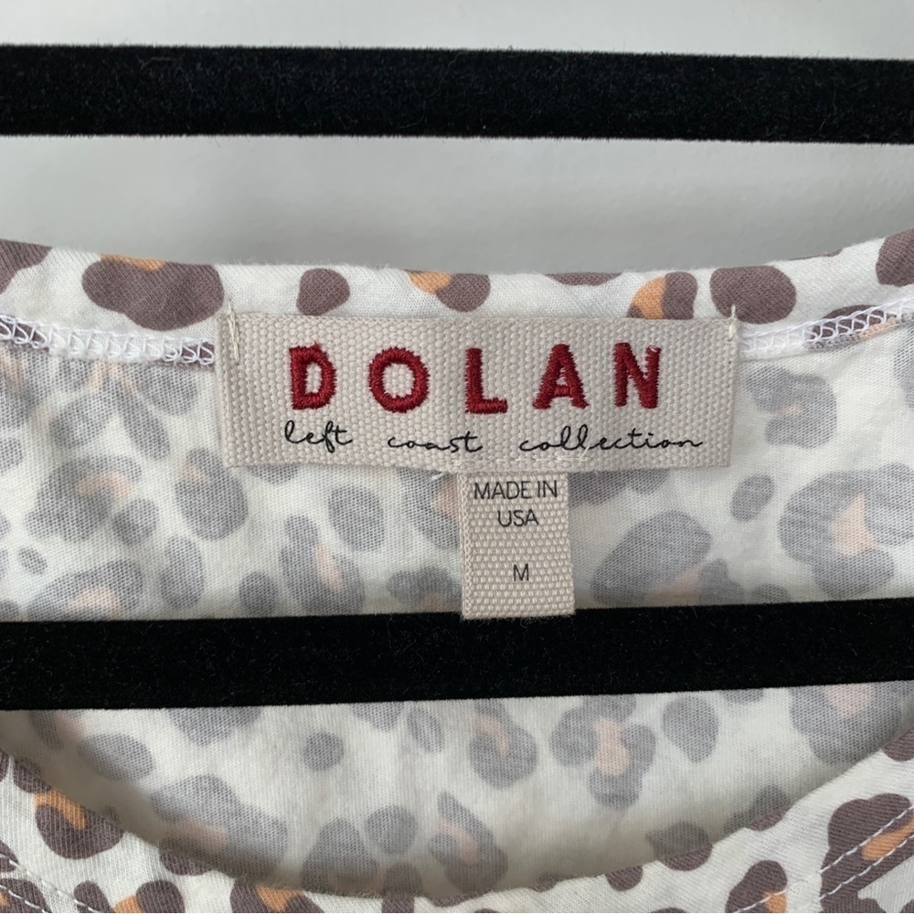 Dolan Left Coast Collection Leopard Print Cross B… - image 2